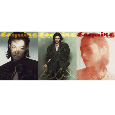 STRAY KIDS FELIX ESQUIRE  2025-05  MAGAZINE