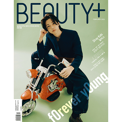 STRAY KIDS FELIX BEAUTY+ 2023-2 MAGAZINE VERSION B