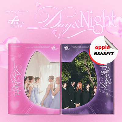 FIFTY FIFTY 3RD MINI ALBUM DAY & NIGHT  |  2 ALBUMS SET