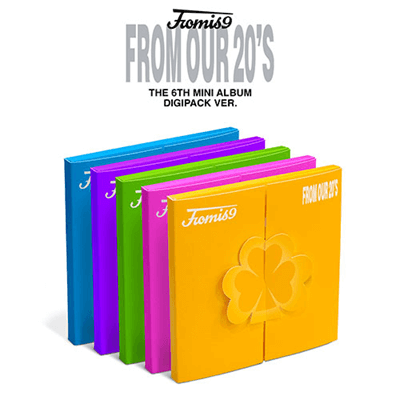 FROMIS9 6TH MINI ALBUM FROM OUR 20's   (DIGIPACK VER.)   |  5 ALBUMS SET