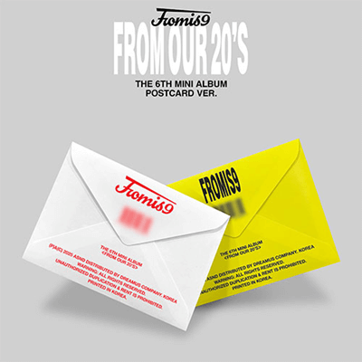FROMIS9 6TH MINI ALBUM FROM OUR 20's   (POSTCARD VER.)