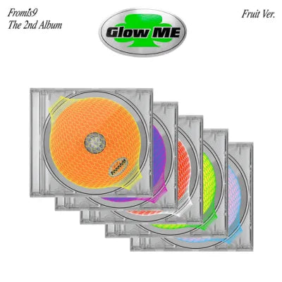 FROMIS9 THE 2ND ALBUM GLOW ME   (FRUIT VER.)    |  5 ALBUMS SET      [PRE]