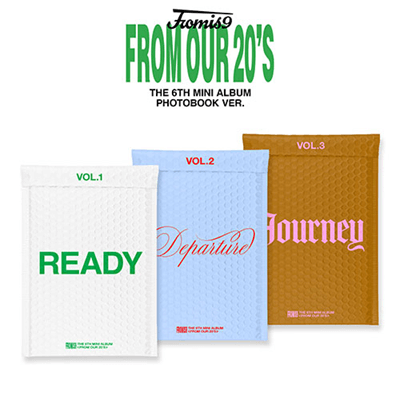 FROMIS9 6TH MINI ALBUM FROM OUR 20's   (PHOTOBOOK VER.)   |  3 ALBUMS SET