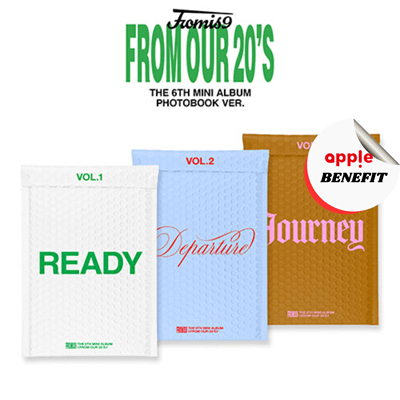 FROMIS9 6TH MINI ALBUM FROM OUR 20's   (PHOTOBOOK VER.)   |  KPOP USA APPLE OFFICIAL  PHOTOCARD A (RANDOM 1 OUT OF 5)  PER ALBUM