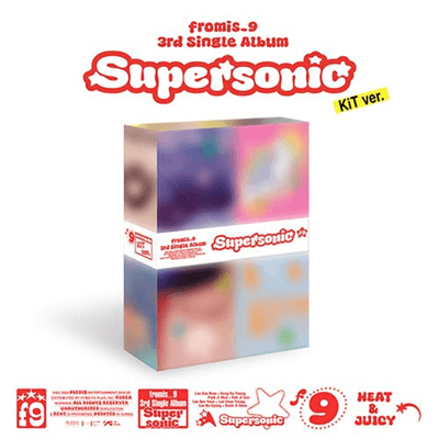 FROMIS9  3RD SINGLE ALBUM  SUPERSONIC  (KIT VER.)