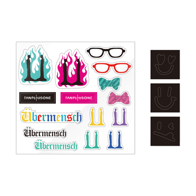 G-DRAGON 2025 WORLD TOUR  ÜBERMENSCH  OFFICIAL MD   [LIGHTSTICK DECO STICKER SET]