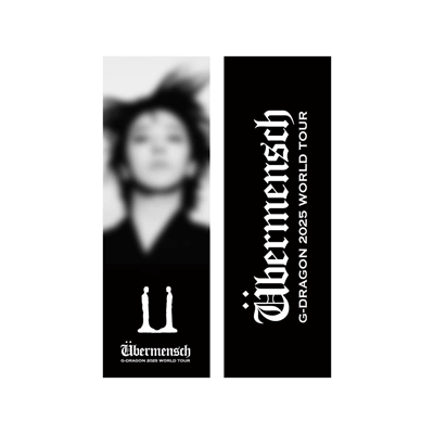 G-DRAGON 2025 WORLD TOUR  ÜBERMENSCH  OFFICIAL MD   [SLOGAN]