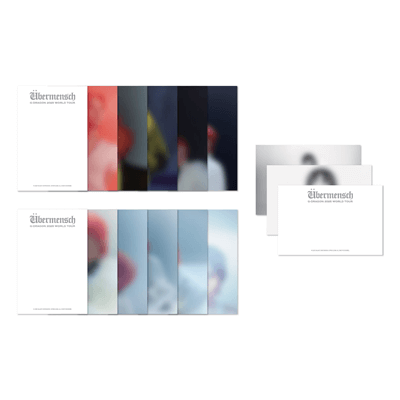 G-DRAGON 2025 WORLD TOUR  ÜBERMENSCH  OFFICIAL MD   [POSTCARD SET]