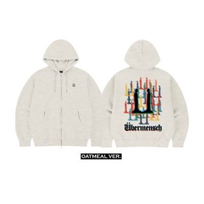 G-DRAGON 2025 WORLD TOUR ÜBERMENSCH OFFICIAL MD [ZIP-UP HOODIE G-DRAGON 2025 WORLD TOUR ÜBERMENSCH OFFICIAL MD [ZIP-UP HOODIE