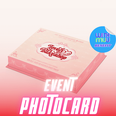 GIDLE 2025 SEASON'S GREETINGS  |   KPOP USA WITHMUU OFFICIAL PHOTOCARD  (RANDOM 1 OUT OF 5)