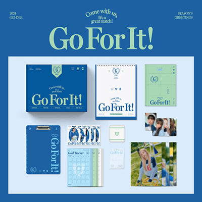 GIDLE 2024 SEASON'S GREETINGS  GO FOR IT!