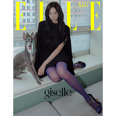 AESPA GISELLE ELLE 2025-08 MAGAZINE