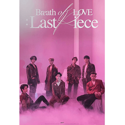 GOT7 BREATH OF LOVE : LAST PIECE ALBUM OFFICIAL POSTER | C VERSION