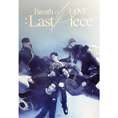 GOT7 BREATH OF LOVE : LAST PIECE ALBUM OFFICIAL POSTER | D VERSION