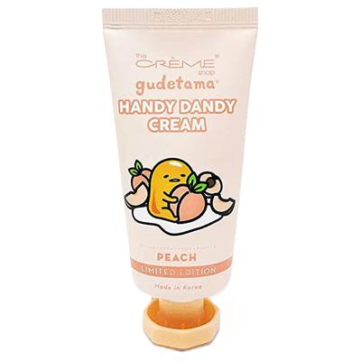 THE CRÈME SHOP X GUDETAMA  [INTENSE HYDRATION & REPAIRING] HANDY DANDY CREAM  (PEACH)