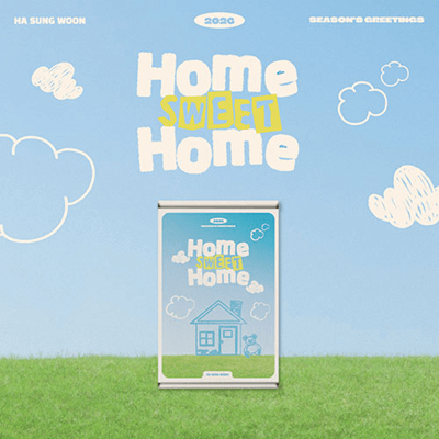 HA SUNG WOON 2026 SEASON'S GREETINGS  [HOME SWEET HOME]     |   INCLUDES PRE ORDER GIFT OFFICIAL PHOTOCARD (RANDOM 1 OUT OF 2)