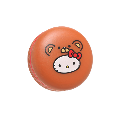 THE CRÈME SHOP X HELLO KITTY  [VITAMIN E & SHEA BUTTER]  MACARON LIP BALM  (RED VELVET)