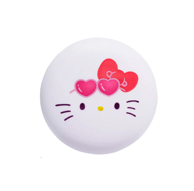 THE CRÈME SHOP X HELLO KITTY  [HYALURONIC ACID & MURUMURU]  MACARON LIP BALM  (STRAWBERRY MILKSHAKE)