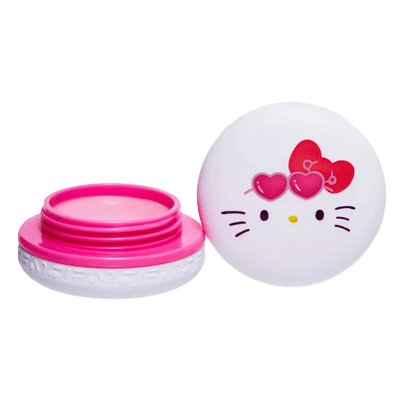 THE CRÈME SHOP X HELLO KITTY  [HYALURONIC ACID & MURUMURU]  MACARON LIP BALM  (STRAWBERRY MILKSHAKE)