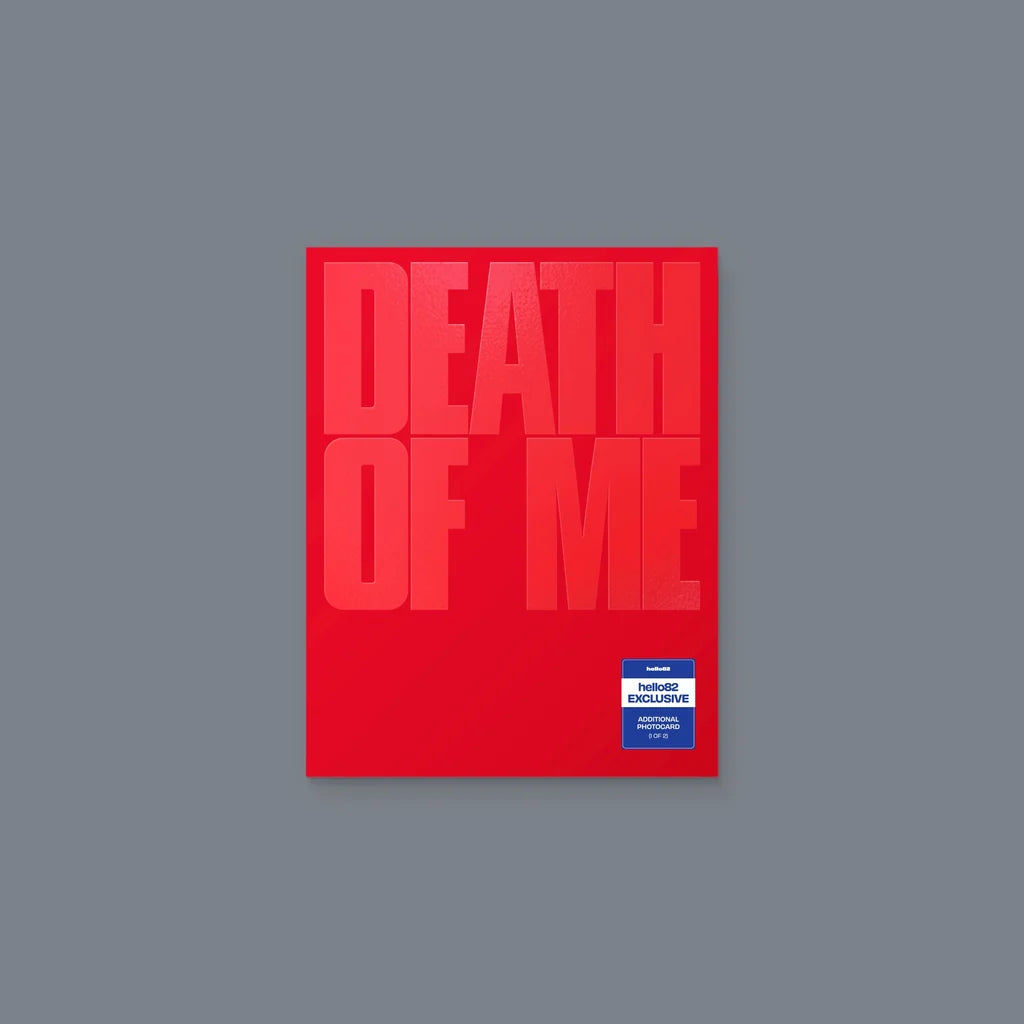 EVAN 1ST MINI ALBUM DEATH OF ME   (U.S VER)   [HELLO82 EXCLUSIVE]  -  2 ALBUMS SET    |   INCLUDES HELLO82 OFFICIAL  PHOTOCARD  (RANDOM 1 OUT OF 2)     [PRE]