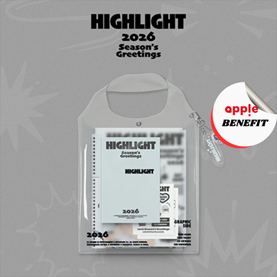 HIGHLIGHT 2026 SEASON'S GREETINGS   [GRAPHIC SIDE VER.]   |  KPOP USA APPLE OFFICIAL PHOTOCARD (RANDOM 1 OUT OF 4)