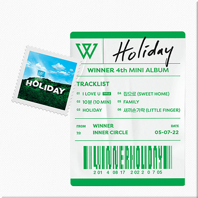 WINNER 4TH MINI ALBUM HOLIDAY KIT VER.