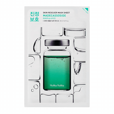 HOLIKA HOLIKA SKIN RESCUER MASK  MADECASSOSIDE   (1 SHEET)