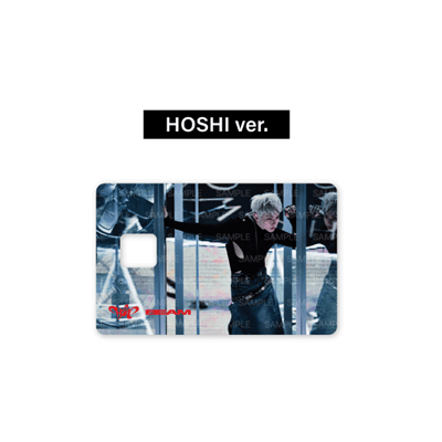 SEVENTEEN HOSHI x WOOZI BEAM OFFICIAL MD   [CARD COVER STICKER]