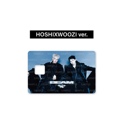 SEVENTEEN HOSHI x WOOZI BEAM OFFICIAL MD   [CARD COVER STICKER]