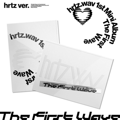 hrtz 1ST MINI ALBUM THE FIRST WAVE  - 2 ALBUMS SET  |   KPOP USA APPLE OFFICIAL  PHOTOCARD  (RANDOM 1 OUT OF 5)