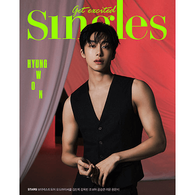MONSTA X HYUNGWON SINGLES 2023-09 MAGAZINE VERSION C