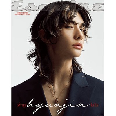 STRAY KIDS HYUNJIN ESQUIRE  2024-10 MAGAZINE