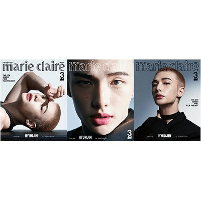STRAY KIDS HYUNJIN  MARIE CLAIRE KOREA 2025-03 MAGAZINE