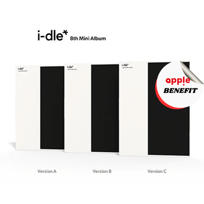 I-DLE 8TH MINI ALBUM WE ARE  -  3 ALBUMS SET   |  KPOP USA APPLE OFFICIAL  PHOTOCARD  (RANDOM 1 OUT OF 5)