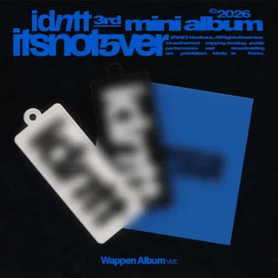 IDNTT 3RD MINI ALBUM itsnotover   (WAPPEN ALBUM VER.)     [PRE]