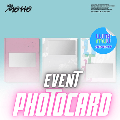 ITZY ALBUM MOTTO  (PHOTOBOOK VER.)  -  3 ALBUMS SET    |  KPOP USA WITHMUU OFFICIAL PHOTOCARD (RANDOM 1 OUT OF 5)  + ADDED BIG PHOTOCARD (RANDOM 1 OUT OF 5)  (SET ONLY)