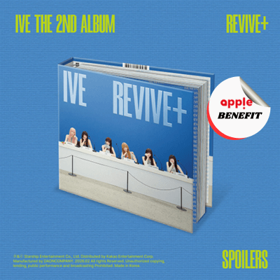 IVE THE 2ND ALBUM REVIVE+  (SPOILERS VER.)  |   KPOP USA APPLE OFFICIAL  PHOTOCARD  (RANDOM 1 OUT OF 6)