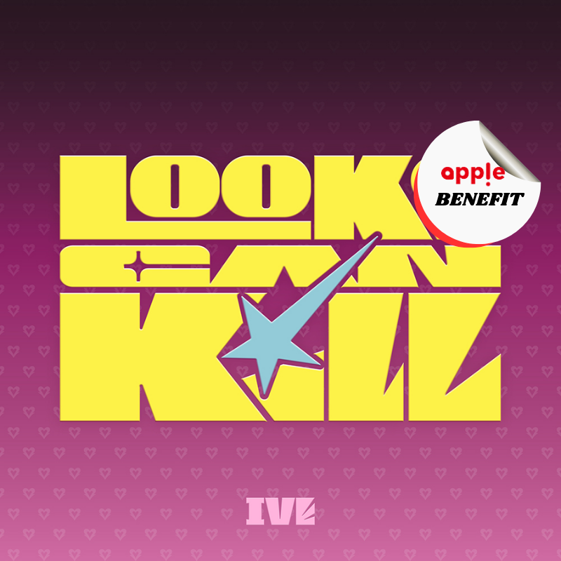 IVE 5TH MINI ALBUM Looks Can Kill   (GIRL HERO VER.)    |   KPOP USA APPLE OFFICIAL PHOTOCARD   (RANDOM 1 OUT OF 6)   [PRE]