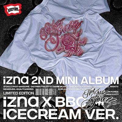 IZNA 2ND MINI ALBUM NOT JUST PRETTY   (IZNA x BBC ICECREAM VER.)