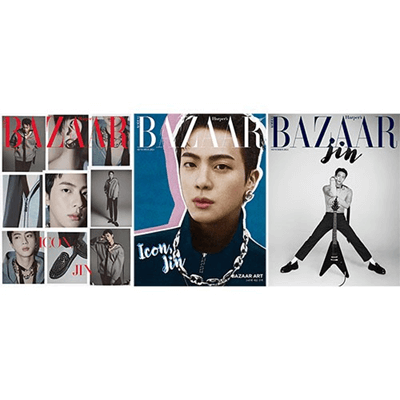 BTS JIN HARPER'S BAZAAR  2024-09 MAGAZINE