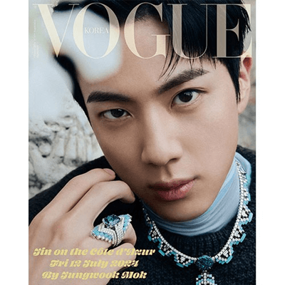 BTS JIN VOGUE  2024-10 MAGAZINE