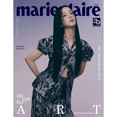BLACKPINK JISOO MARIE CLAIRE 2023-09 MAGAZINE VERSION A