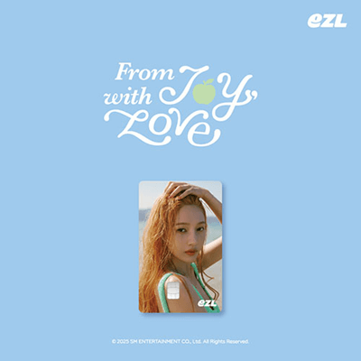 RED VELVET JOY FROM JOY, WITH LOVE OFFICIAL MD  [EZL CARD]