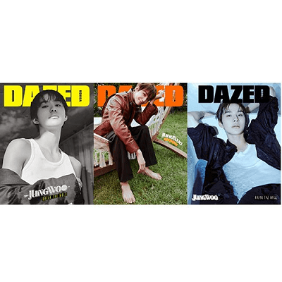 NCT JUNGWOO DAZED & CONFUSED KOREA  2024 FALL EDITION MAGAZINE