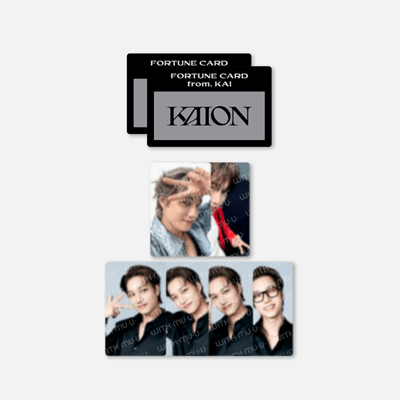 EXO KAI SOLO CONCERT TOUR KAION IN SEOUL OFFICIAL MD    [FORTUNE SCRATCH CARD]