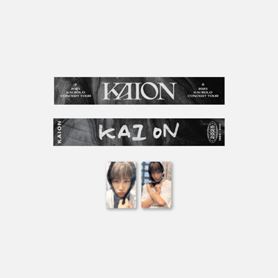 EXO KAI SOLO CONCERT TOUR KAION IN SEOUL OFFICIAL MD    [SLOGAN SET]