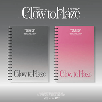 KANG DANIEL 6TH MINI ALBUM GLOW TO HAZE  (PHOTOBOOK VER.)