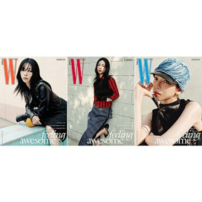 AESPA KARINA W KOREA 2024-08 MAGAZINE