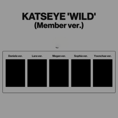 KATSEYE ALBUM WILD   (MEMBER VER.)     [PRE]