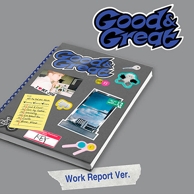 SHINEE KEY 2ND MINI ALBUM   GOOD & GREAT  WORK REPORT VERSION (PHOTOBOOK VER.)